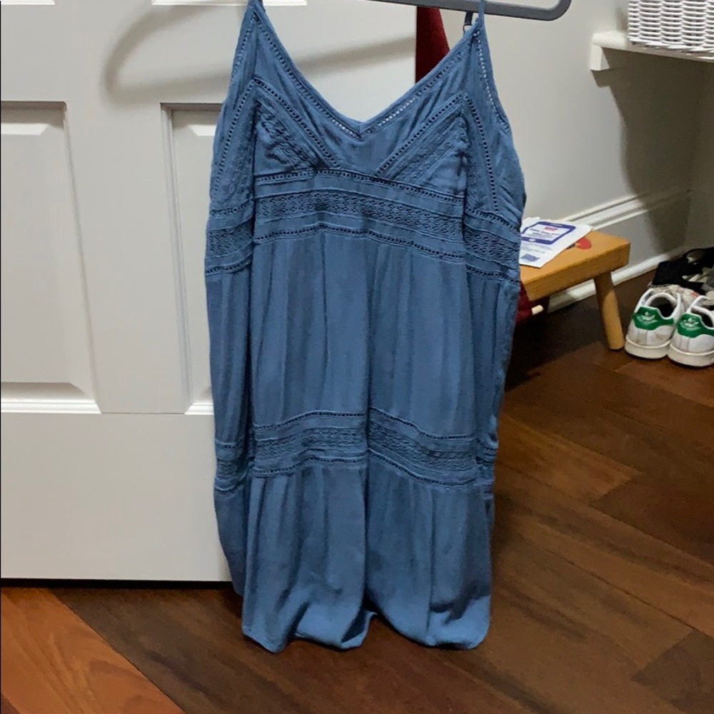 Blue Mini Dress